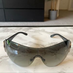 Bvlgari Sunglasses 6007-B Shield Sunglasses